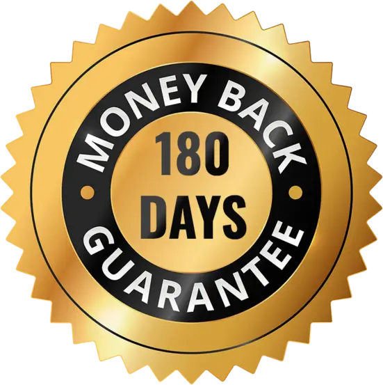 Honey Power 60-day money-back guarantee seal